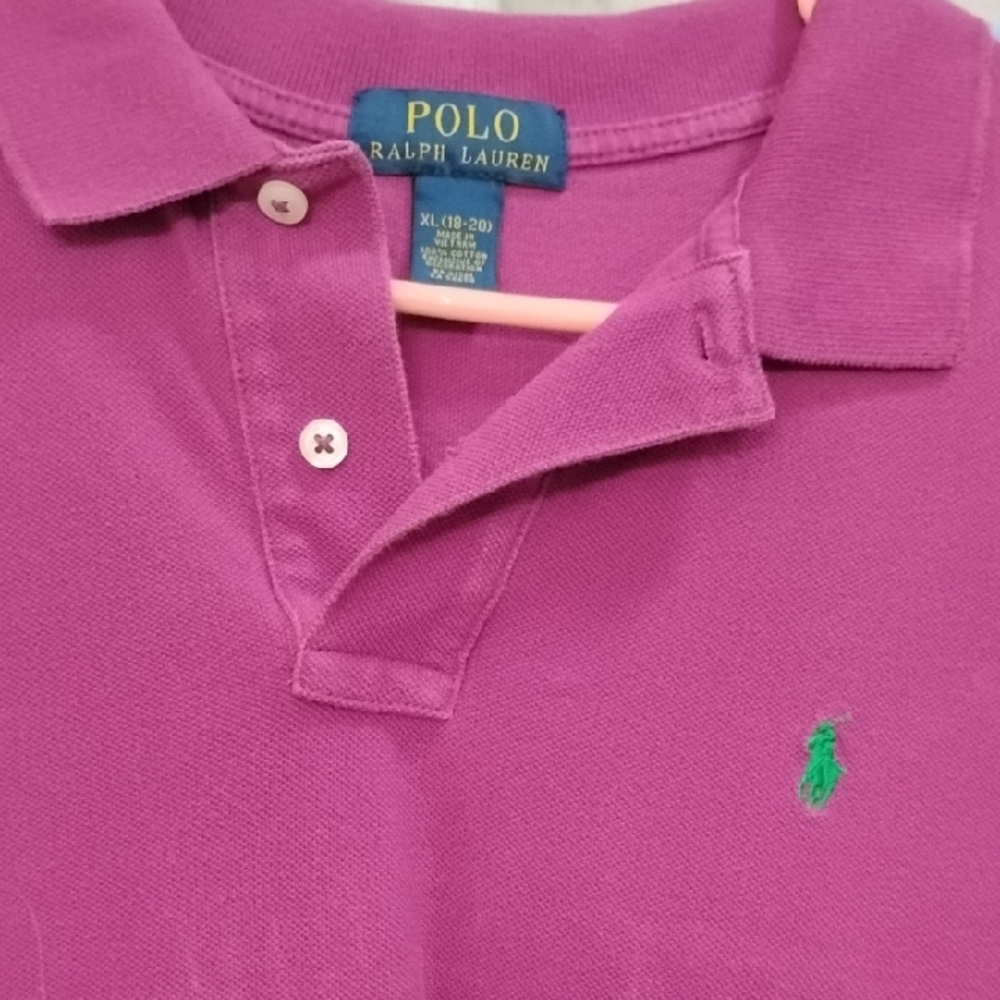 Polo Ralph Lauren Purple Polo Shirt